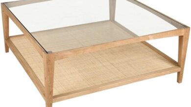 Why We Love the Natural Charm of Moe’s Harrington Coffee Table