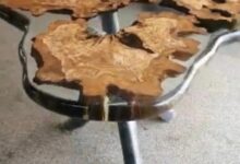 Why We Chose the Glossy Epoxy Resin Table for Our Home