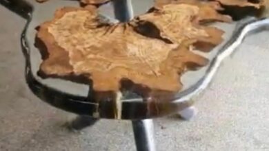 Why We Chose the Glossy Epoxy Resin Table for Our Home