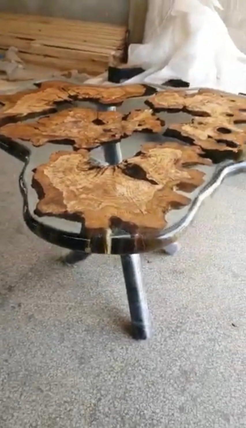 Why We Chose the Glossy Epoxy Resin Table for Our Home