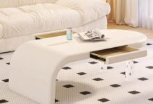 How Our Modern Coffee Table Transforms Small Living Spaces
