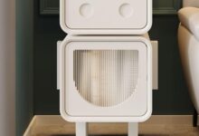 How We Organized Our Space with a Creative Robot Nightstand