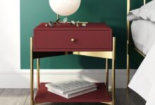 Our Honest Take on the Modern Iron Golden Nightstand: Style Meets Function