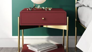 Our Honest Take on the Modern Iron Golden Nightstand: Style Meets Function