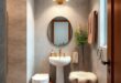 24 Ingenious Ideas to Maximize Style and Space in Your Tiny Powder Room