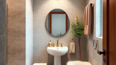24 Ingenious Ideas to Maximize Style and Space in Your Tiny Powder Room