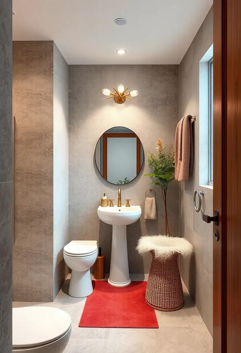 24 Ingenious Ideas to Maximize Style and Space in Your Tiny Powder Room