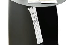 How We Transformed Our Space with This Sleek Metal Side Table