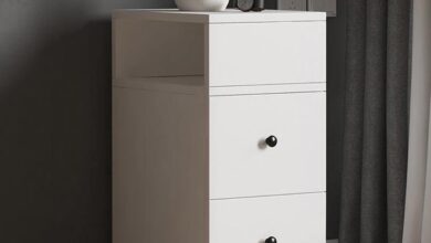 Our Honest Take: Sleek Modern White Nightstand with Storage Space