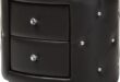 Our Take on the Baxton Davina: Glam Nightstand with Chic Storage