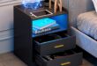 How We Brightened Our Bedroom with dnbss LED Nightstand