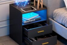 How We Brightened Our Bedroom with dnbss LED Nightstand