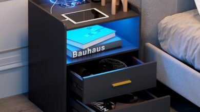 How We Brightened Our Bedroom with dnbss LED Nightstand