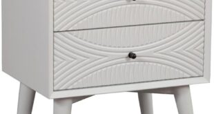 Why We Love the Alpine Tranquility Nightstand: Stylish & Sturdy Storage