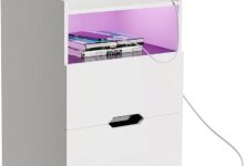 Our Take on the Lkeiyay Nightstand: Stylish, Smart, and Spacious