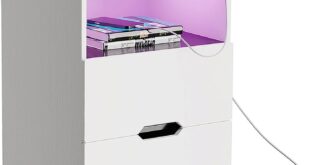 Our Take on the Lkeiyay Nightstand: Stylish, Smart, and Spacious