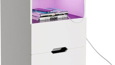 Our Take on the Lkeiyay Nightstand: Stylish, Smart, and Spacious