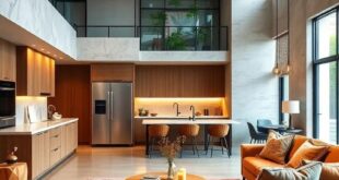 24 Brilliant Ideas for Open Concept Living Rooms with Modern Kitchen Appliances