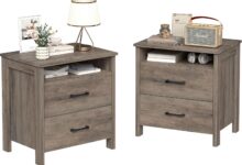 Why We Love Our Rustic Farmhouse Nightstand Set: Practical & Stylish