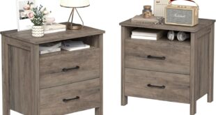 Why We Love Our Rustic Farmhouse Nightstand Set: Practical & Stylish