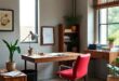 23 Vintage-Inspired Office Ideas Featuring Retro Desks and Chairs for Timeless Style