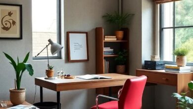 23 Vintage-Inspired Office Ideas Featuring Retro Desks and Chairs for Timeless Style