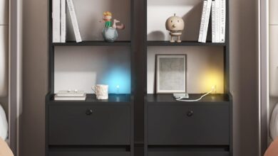 Our Take on Modern Nightstands with USB Charging & Night Light