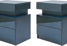 Our Take on the LED Nightstand Set: Stylish Storage with Glow