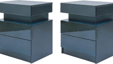 Our Take on the LED Nightstand Set: Stylish Storage with Glow