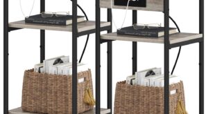 Our Take on the 3-Tier Charging End Table: Space & Style Combined