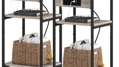 Our Take on the 3-Tier Charging End Table: Space & Style Combined