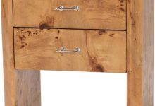 Why We Love the Bali & Pari Nebu Mappa Burl Nightstand