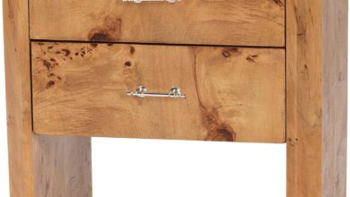 Why We Love the Bali & Pari Nebu Mappa Burl Nightstand