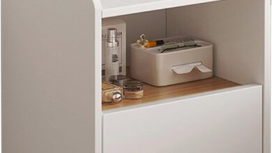 How We Found Elegance and Function in This Modern White Nightstand