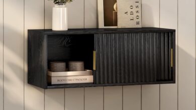 How We Organized Our Space with a Stylish Floating Nightstand