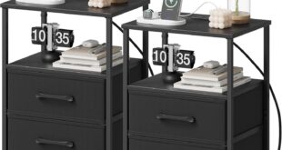 Our Take on TRIFEBLE Nightstands: Stylish, Small, and Charging-Ready