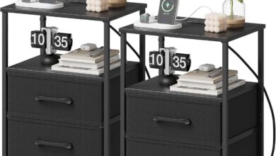 Our Take on TRIFEBLE Nightstands: Stylish, Small, and Charging-Ready
