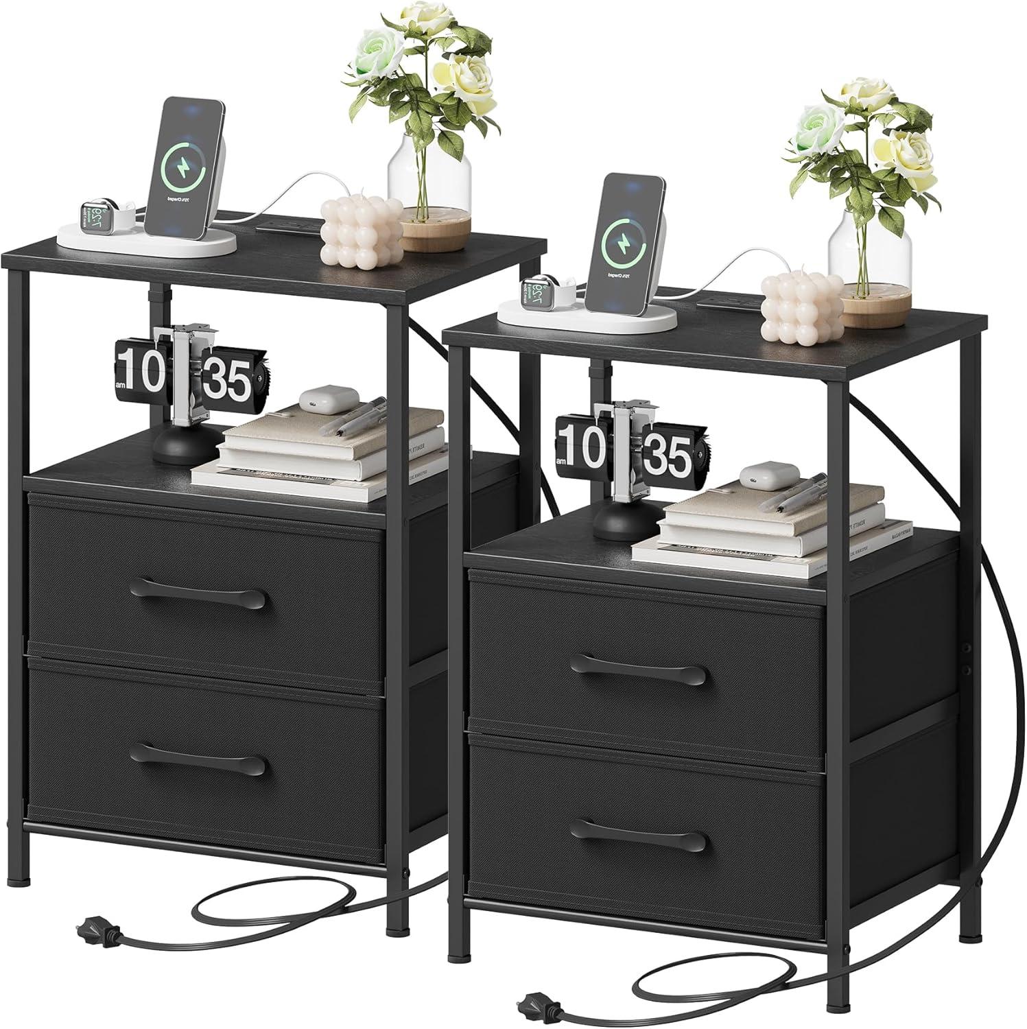 Our Take on TRIFEBLE Nightstands: Stylish, Small, and Charging-Ready
