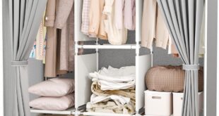 How We Organized Our Space with This Portable Closet Organizer