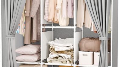 How We Organized Our Space with This Portable Closet Organizer