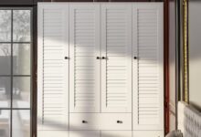 How We Organized Our Space with the ECACAD Large Wardrobe Armoire
