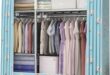 How We Organized Our Space with the Foldable Canvas Wardrobe