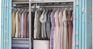 How We Organized Our Space with the Foldable Canvas Wardrobe