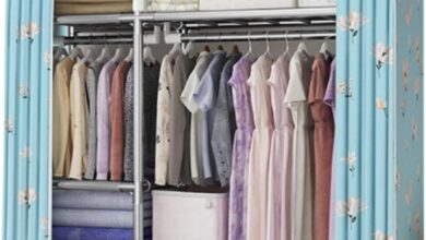 How We Organized Our Space with the Foldable Canvas Wardrobe