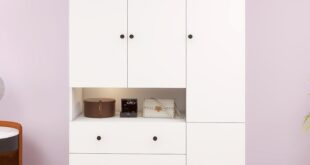 Our Honest Take on the White Wooden Armoire: Stylish Storage Solution