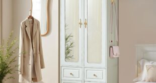 Our Honest Take on the Modern Armoire Wardrobe with Sensor Light