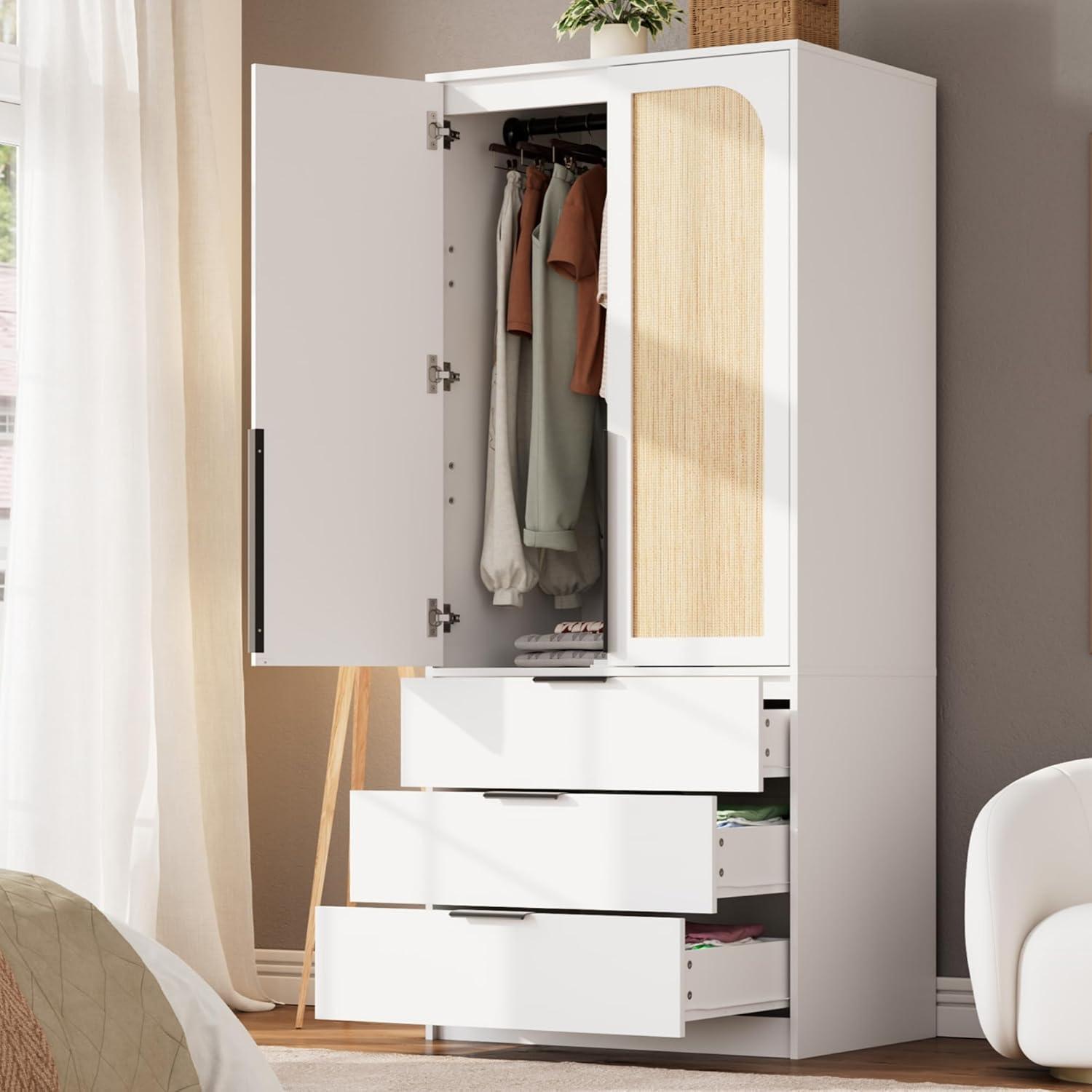 Our Honest Take on the GarveeHome Armoire: Stylish Storage Solution