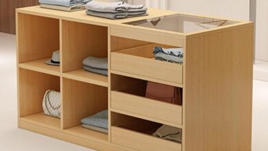 Our Take on the Modern Armoire Island: Stylish Storage & Display