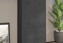 Our Honest Take on the Durable Industrial Metal Wardrobe Cabinet