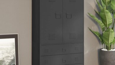 Our Honest Take on the Durable Industrial Metal Wardrobe Cabinet